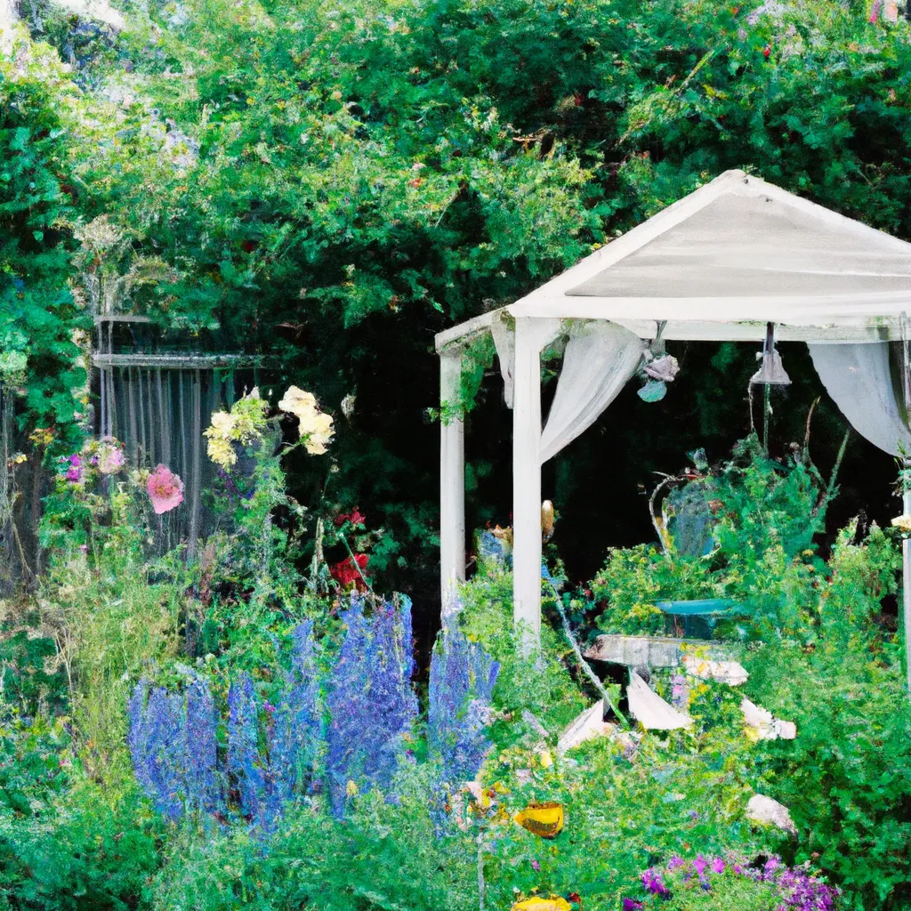 Jakie rośliny sadzić wokół altany ogrodowej